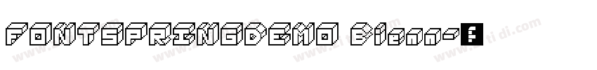 FONTSPRINGDEMO Bienn字体转换